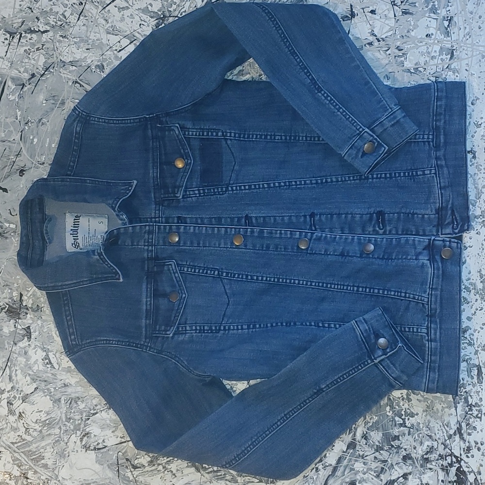 Sublime mens denim jean jacket
